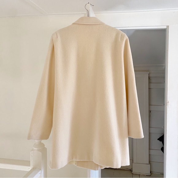 Forecaster of Boston Vintage 80s Wool Double Breasted Coat Size 13/14 - Picture 8 of 13